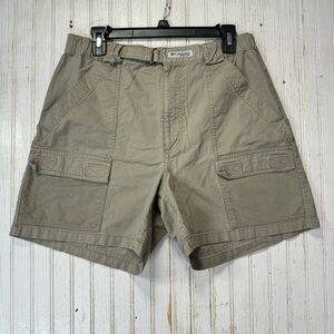 Columbia PFG men’s khaki fishing cargo shorts size 32